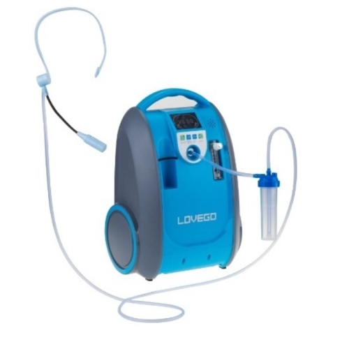 Φορητός συμπυκνωτής οξυγόνου LOVEGO LG101 + Μπαταρία